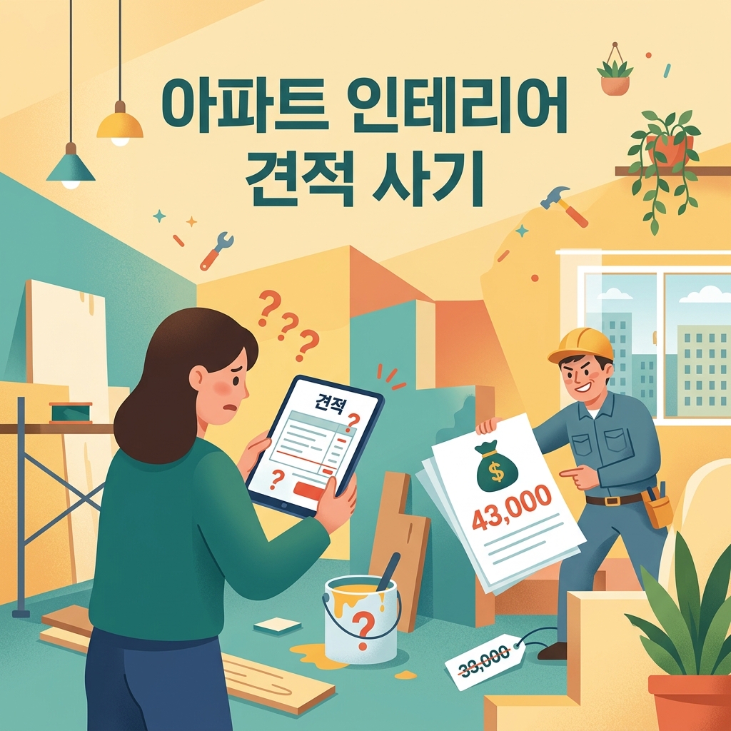 아파트 인테리어 견적 사기, 문간에 발 들여놓기 심리 수법 썸네일