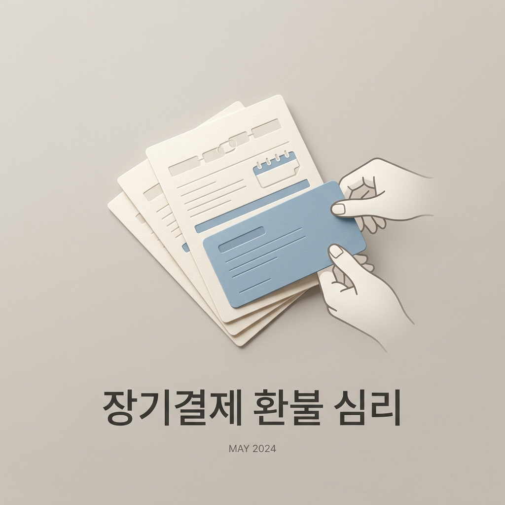 헬스장 장기결제 환불 미루는 심리, 매몰비용 오류 극복 3단계 썸네일